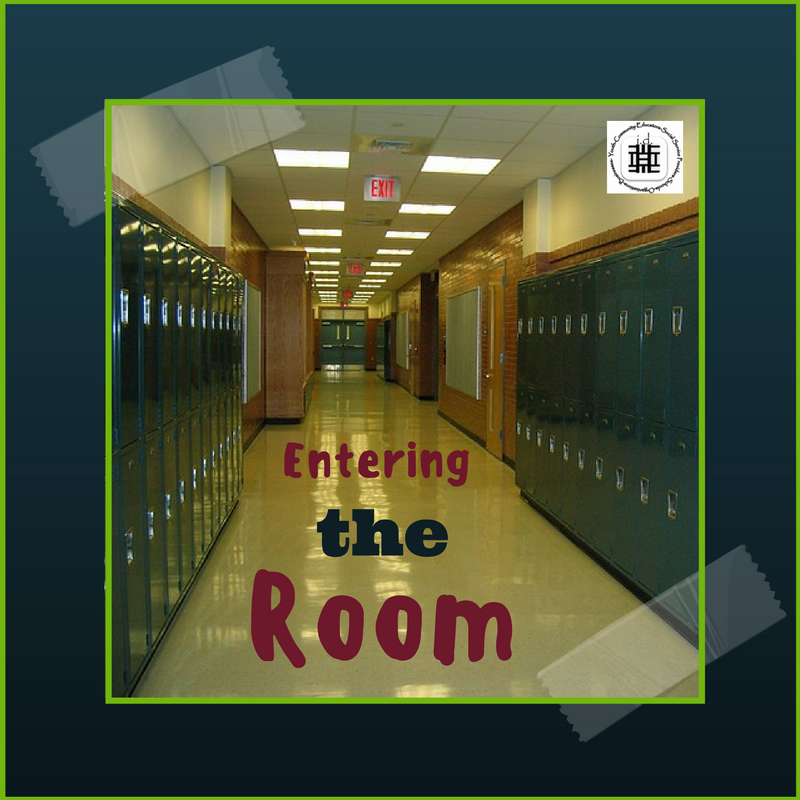 Entering the room
