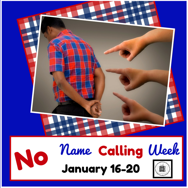 No Name Calling Week