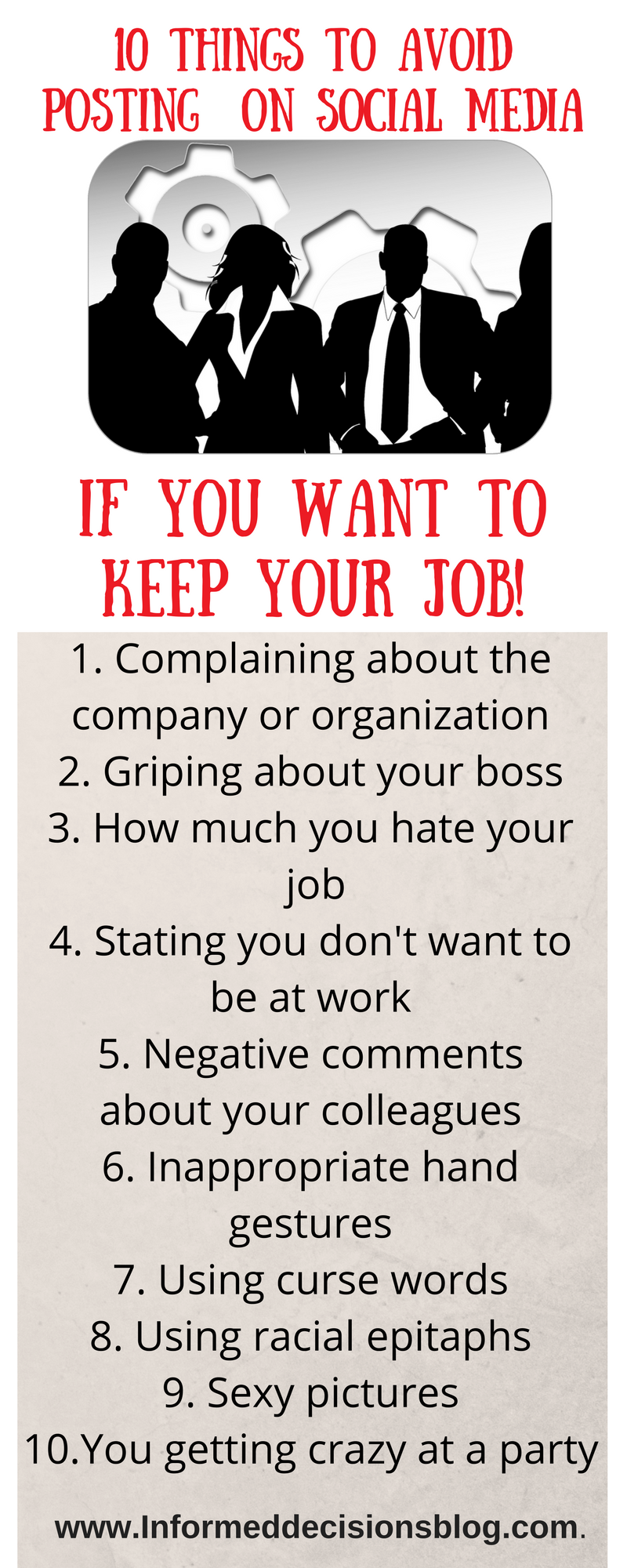 10 Things You Want To Avoid Posting On Social Media If You Want To Keep Your Job