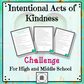 Intentional Acts of Kindness Challenge